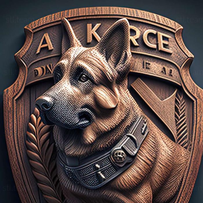 3D модель Дело о полицейской собаке K 9 Caper Gardie (STL)